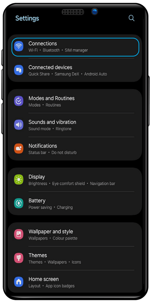 Settings Settings