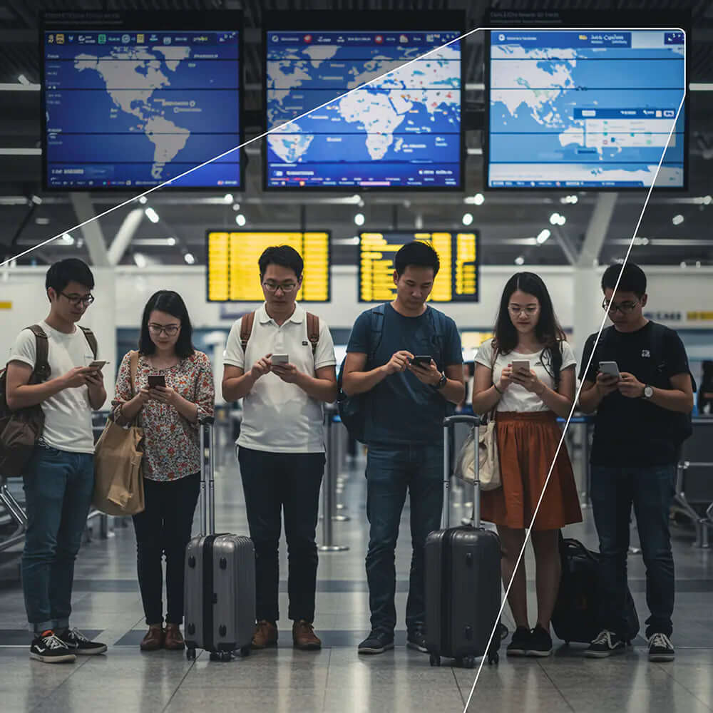 Global eSIM with Worldwide Coverage – Seamless Connectivity for Travelers Across Multiple Countries